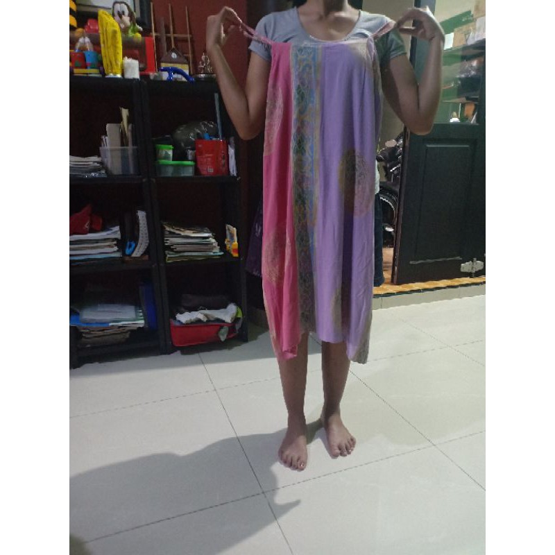 daster bali pendek,daster Tali satu