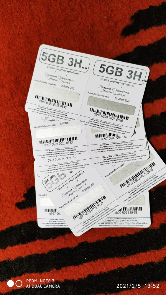 Vcr Axis Mini 5gb 3 Hari [ Cek Harga Grosir ]