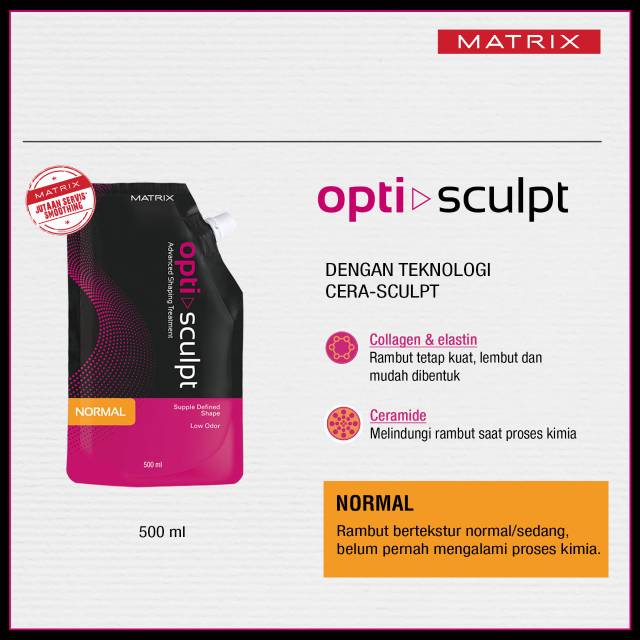 MATRIX OPTI SCULPT 500ML STEP 1 STEP  2