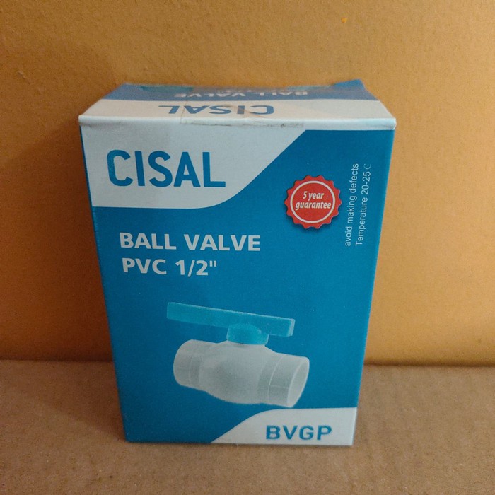 Jual Ballvalve Stop Kran Pvc Putih Cisal Inch Bvgp