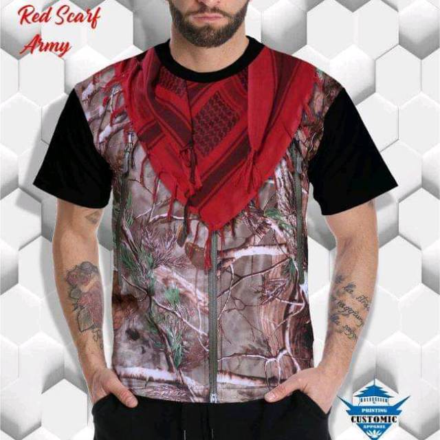 TERBARU  Kaos Sorban / Kaos 3D / Kaos Print / Kaos Sorban Motif / Kaos Sorban Cowok / Kaos Pria