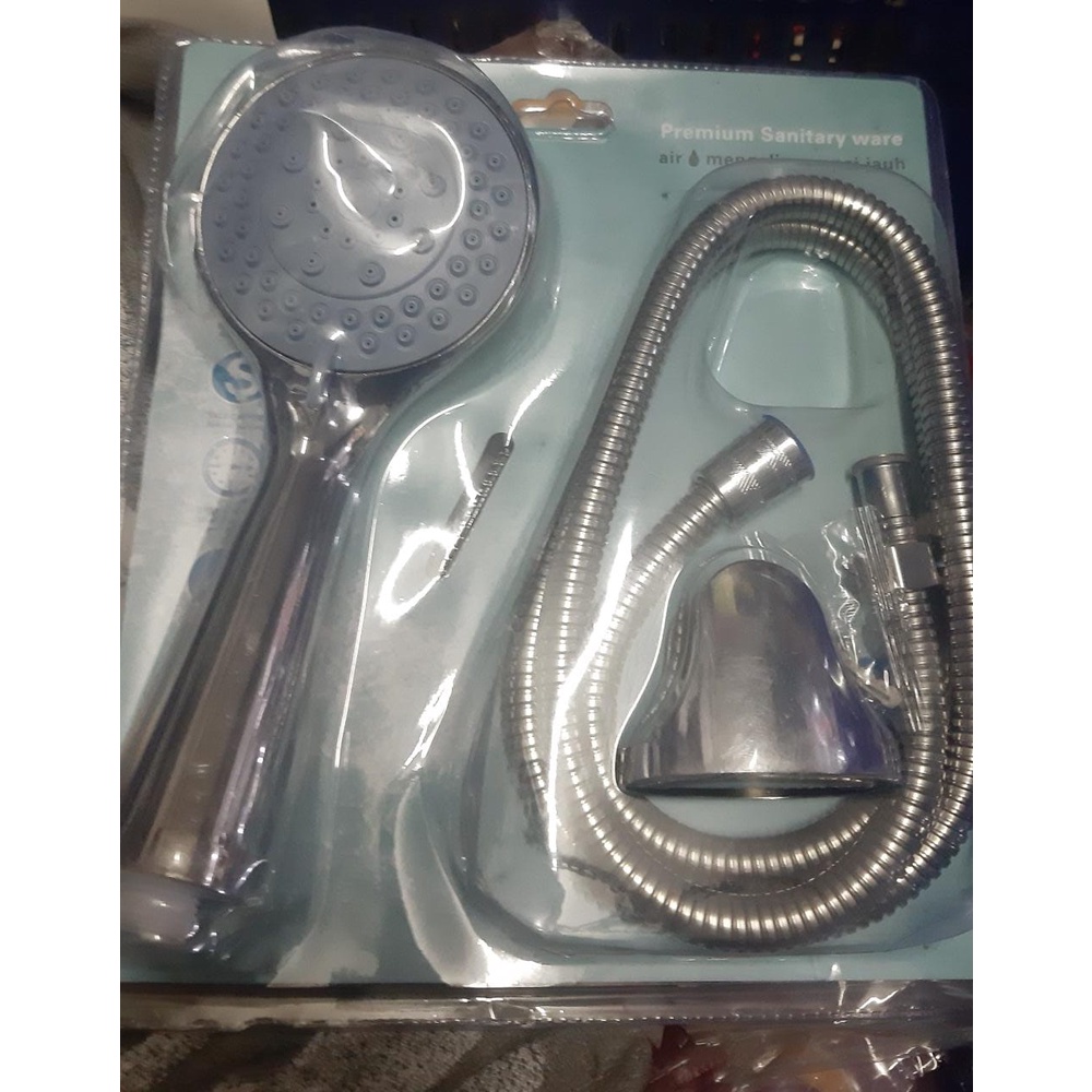 SHOWER MANDI JUMBO CISAL/ Shower Set perlengkapan mandi shower head simple set /HAND SHOWER SET/Shower Set perlengkapan mandi shower head simple set CISAL model Onda