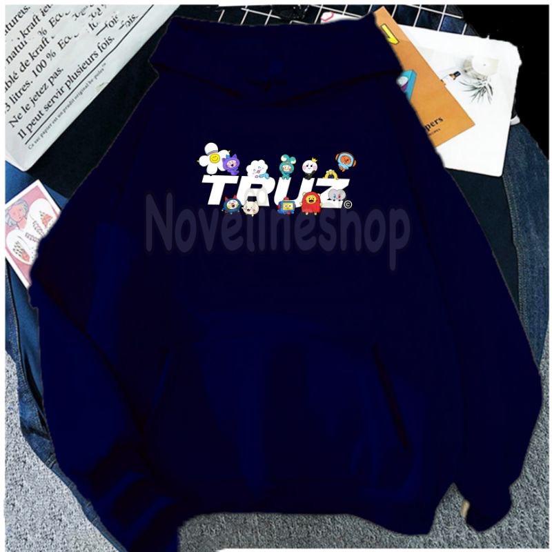  JAKET KPOP HOODIE TREASURE TRUZ KOREAN KPOP PREMIUM FLEECE M - XXL HOODIE WANITA & PRIA-6