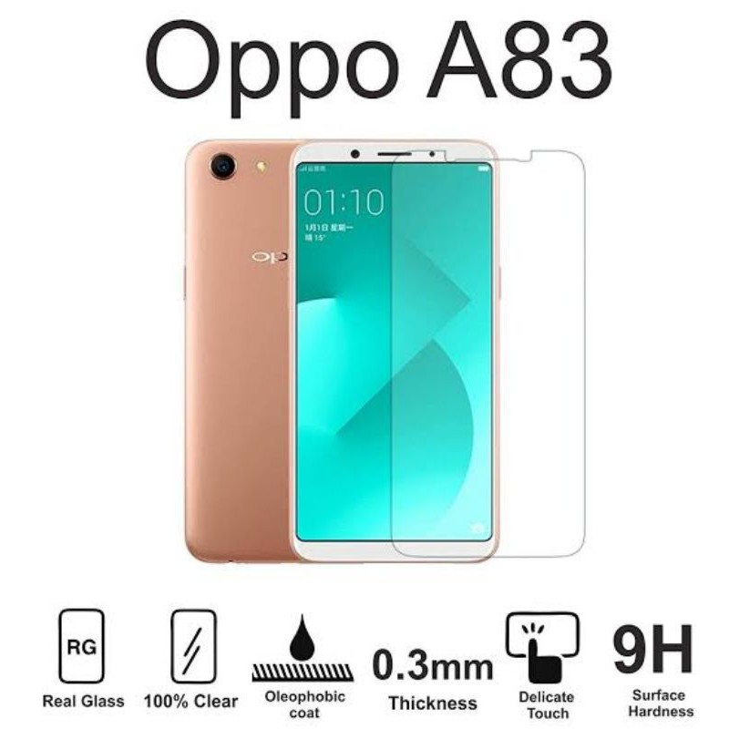 Tempered Glass Oppo A83 Bening