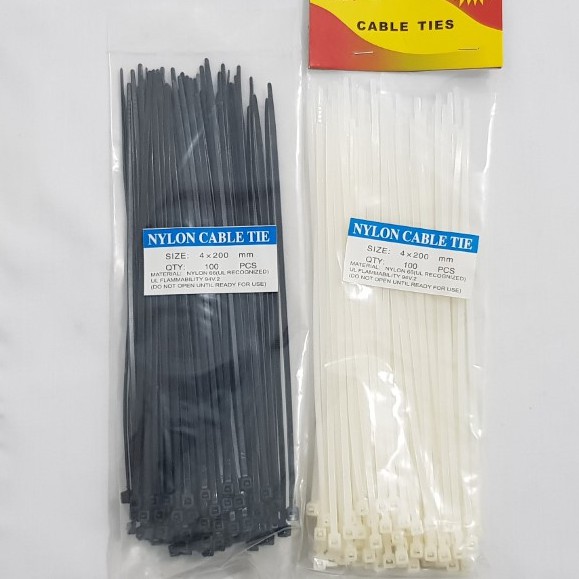 Jual Kabel Ties Cable Tie 4 X 200mm | Shopee Indonesia