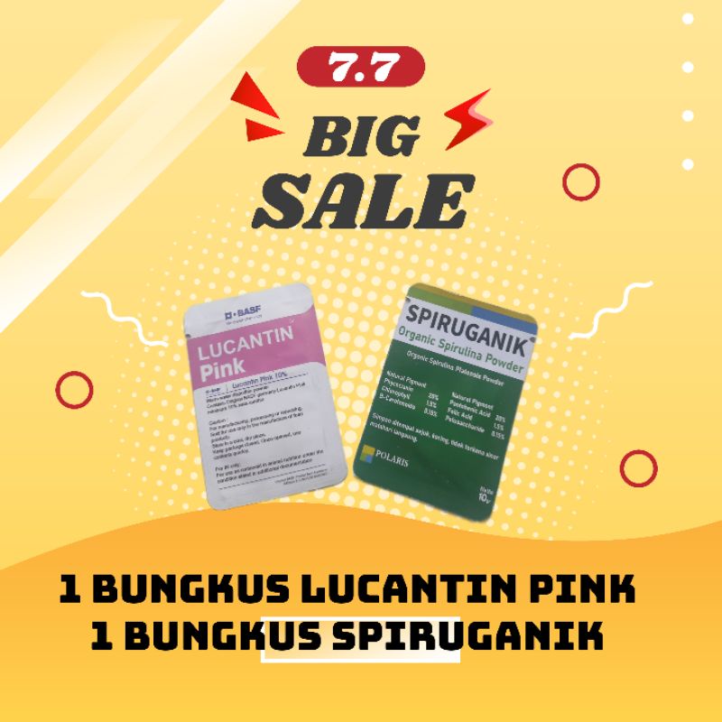 lucantin pink & spiruganik