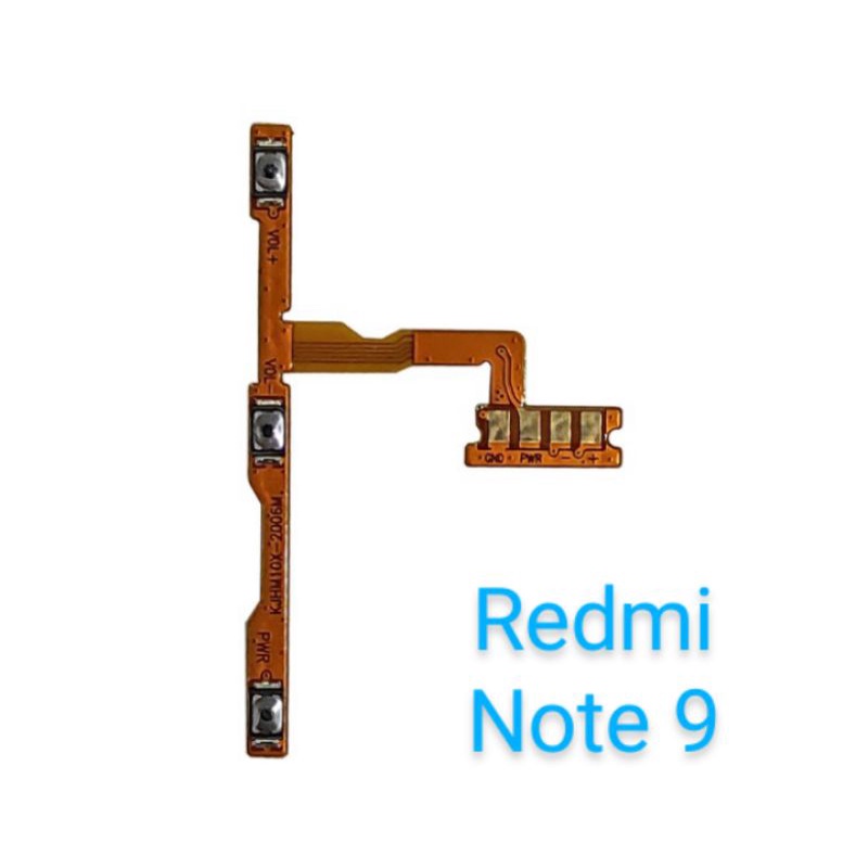 Flexible On Off Volume FL Xiaomi Redmi Note9 Note 9