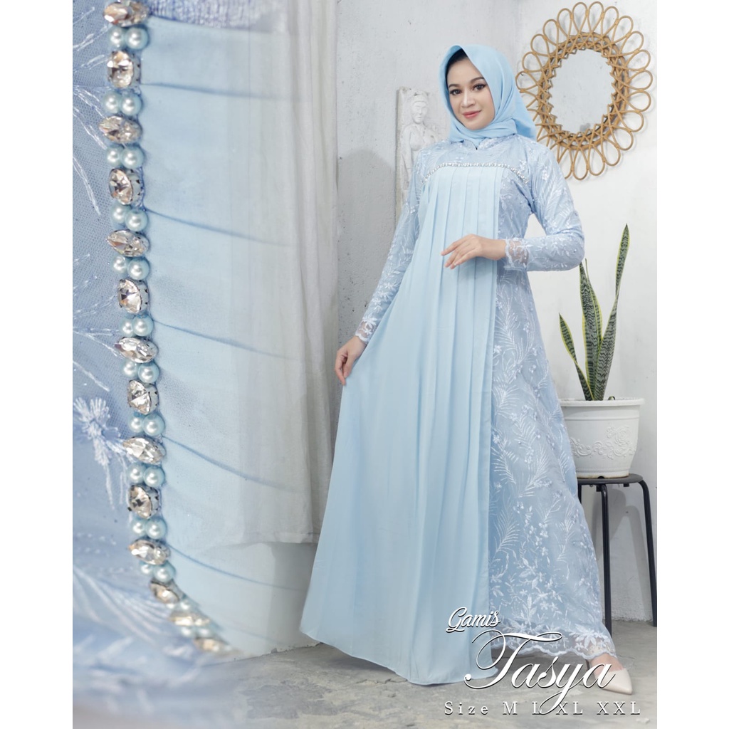 Gamis Tasya NK / Kebaya Gamis Modern / Gamis Pesta Mewah