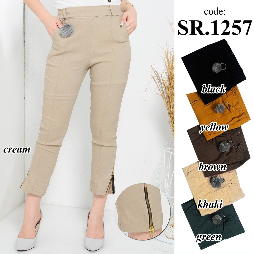CELANA PANJANG WANITA-CELANA WANITA-BAGGY PANTS-SKY MODE