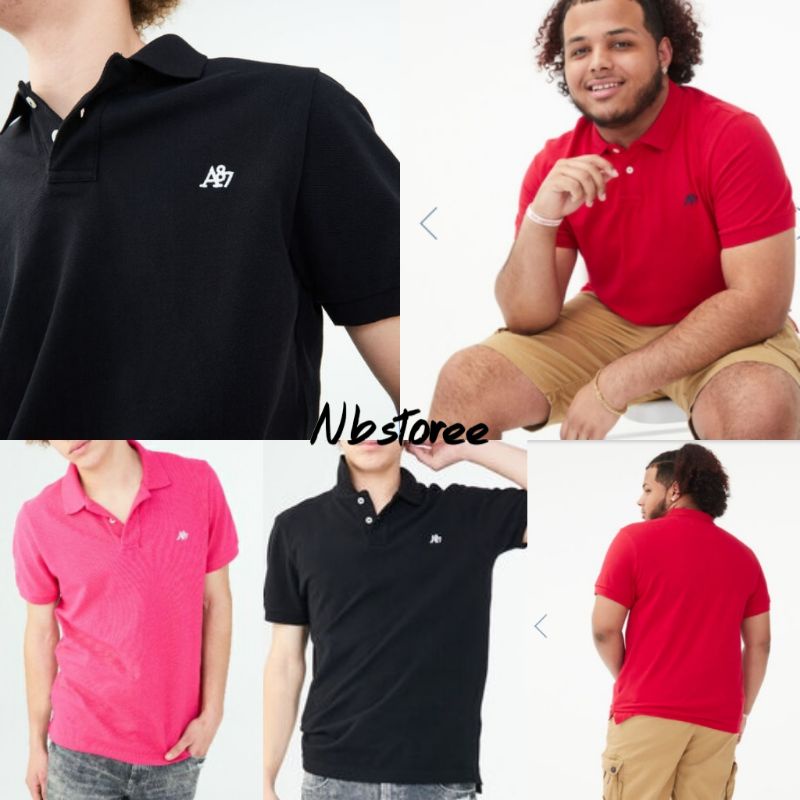 Kaos Pria Kerah Polo shirt Aero A87 Pique