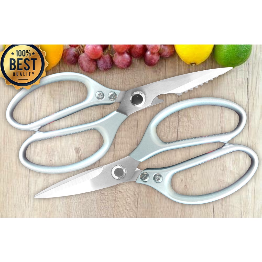 KITCHEN SCISSOR/GUNTING DAPUR SK5 SERBAGUNA MENGGUNTING IKAN AYAM DAGING/GUNTING JAPAN SK5 STAINLESS