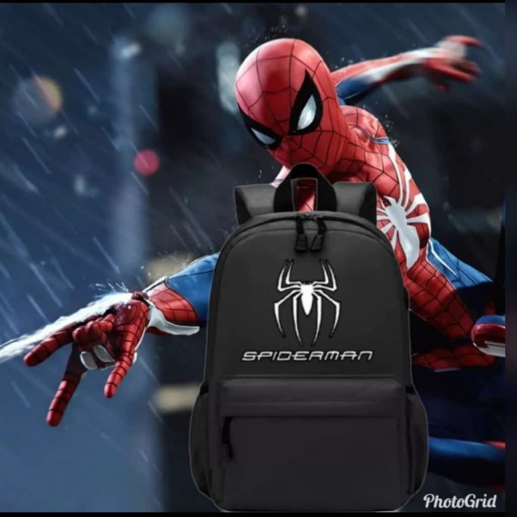 ARMELIA SHOP-Tas Sekolah Anak Laki Laki SD Ransel Sekolah Anak Laki Tas Sekolah Anak Motif Spidermen