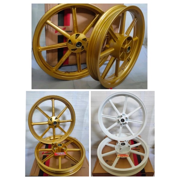 Pelek Felek Veleg Velg Ninja 150 R Merk V Rossi Sprint Dragon Velg Racing Palang 8 Ninja 150R 185/21