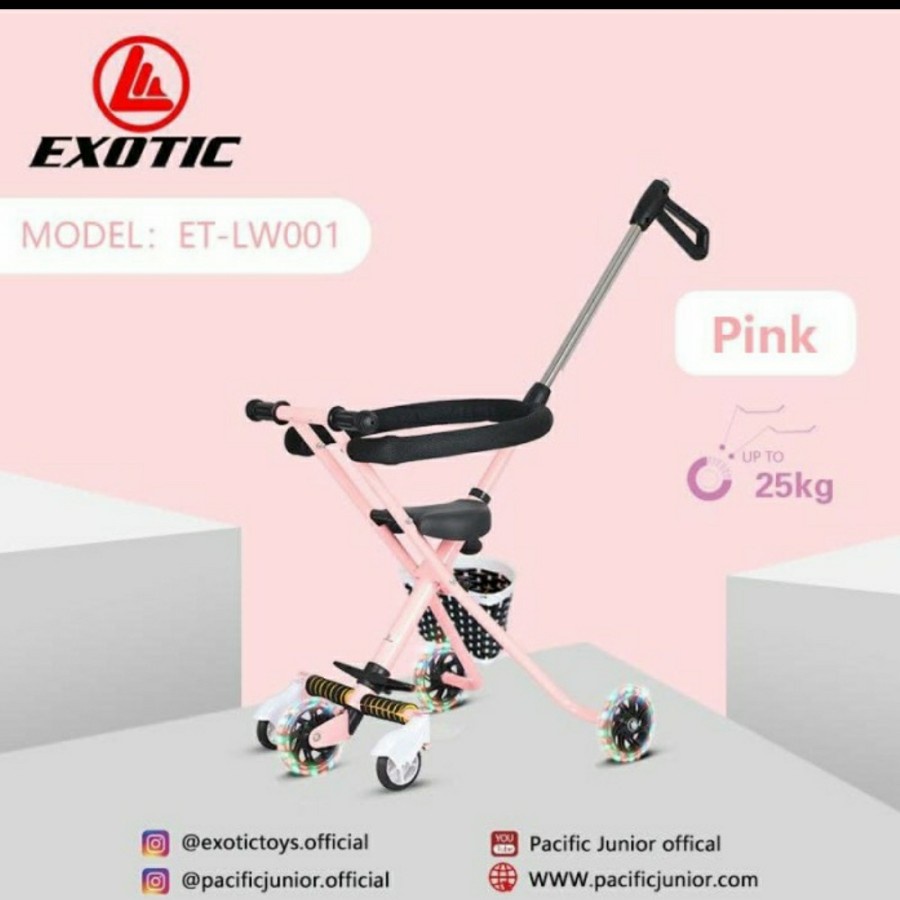 Magic Stroller Exotic ET-LW001 Roda Lima