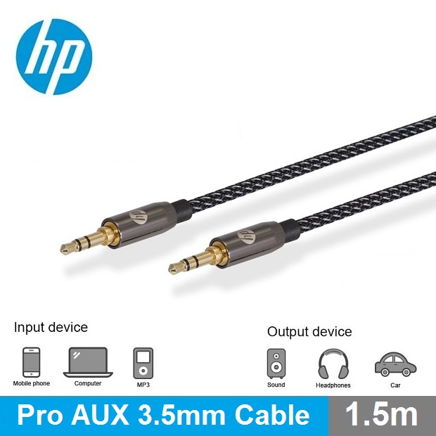 Kabel Audio HP Pro AUX 3,5mm 1.5M