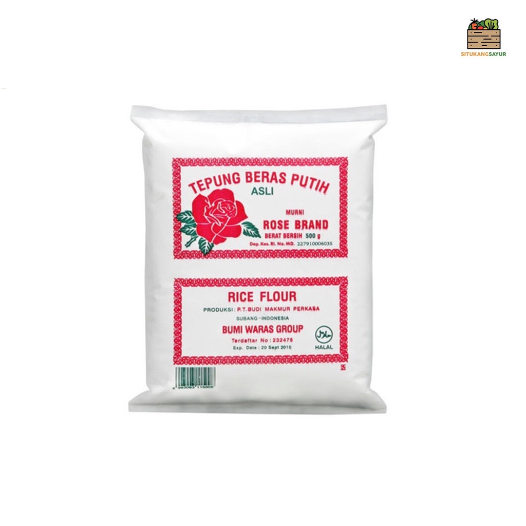 

Tepung Beras Rose Brand 500gr