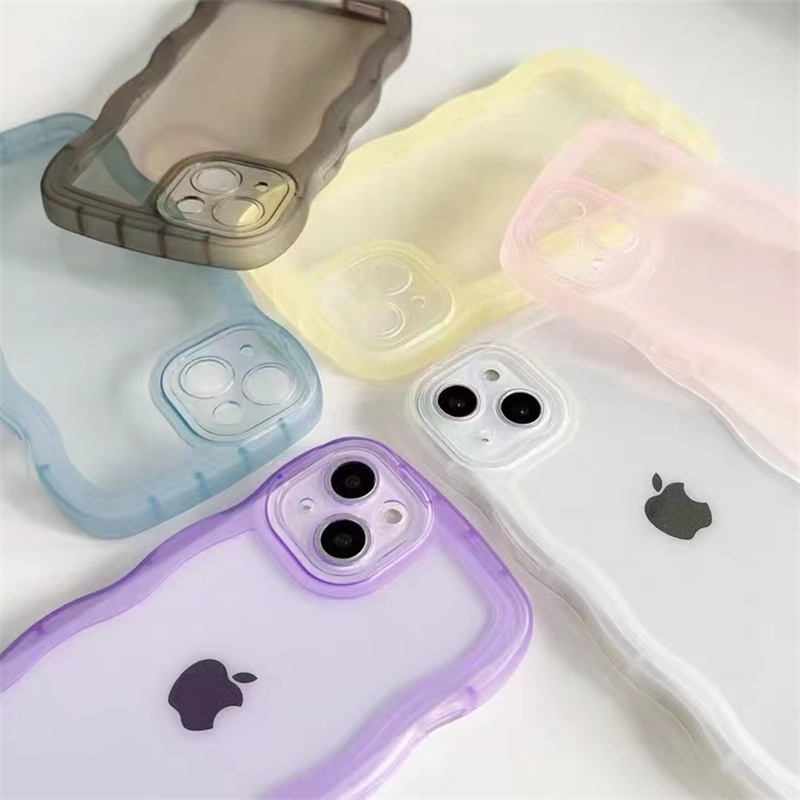 Casing iPhone 13 Pro Max 11 Pro Max 12 Pro XS Max X XR 7 Plus 8 Plus Motif Awan Shockproof