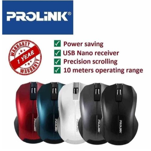 Mouse Prolink Wireless 6001