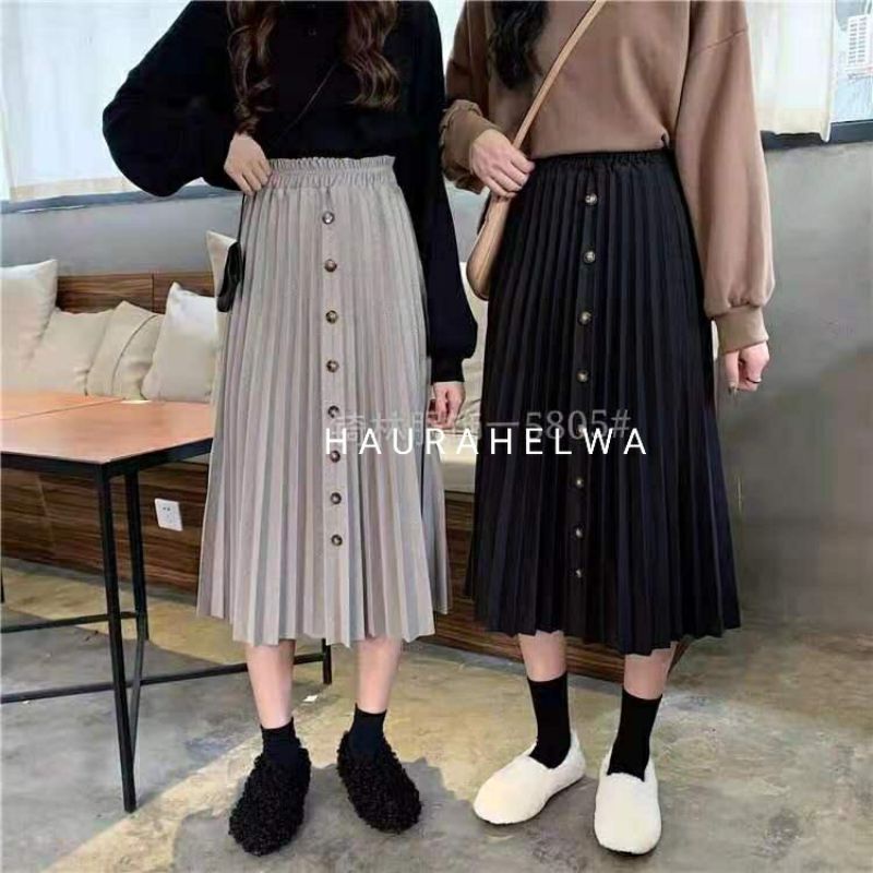 ROK 7/8 WOOL SUEDE KANCING IMPORT