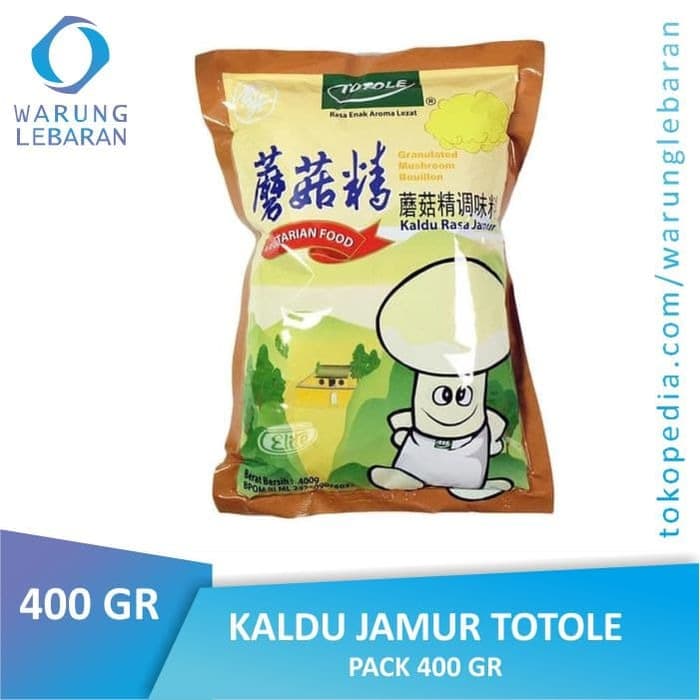 

Ready- Pack Totole Kaldu Jamur 400 Gr