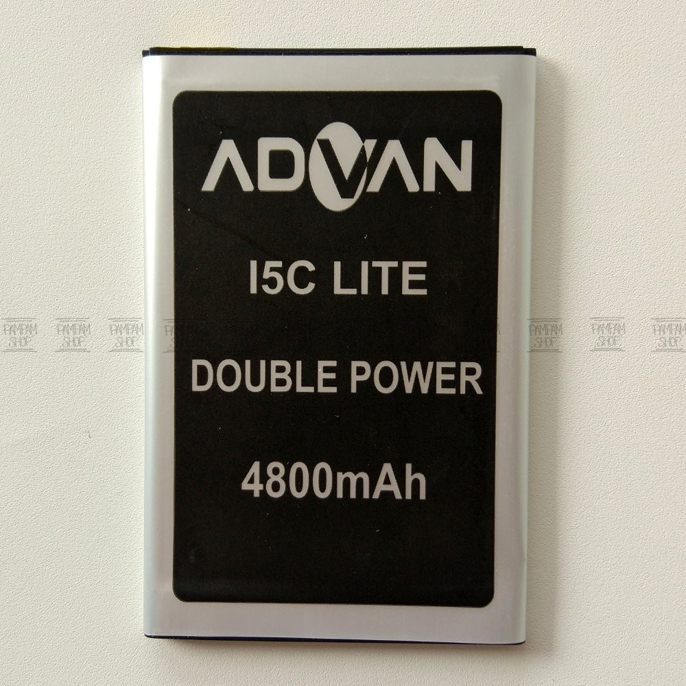 Baterai Advan I5C Lite I5C Duo Double Power Original OEM Batre Batrai Advance Dual Battery