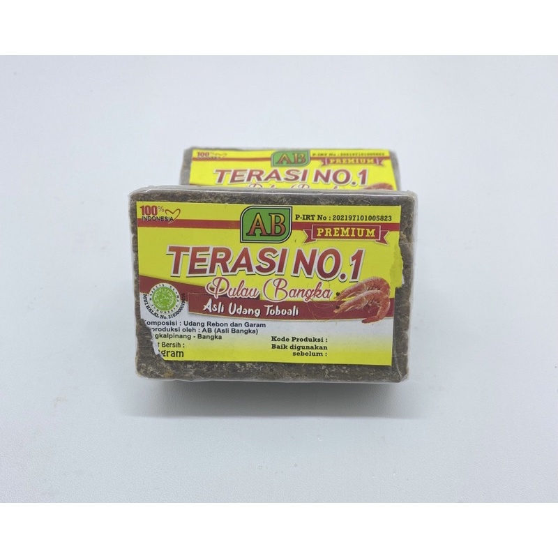 Jual Terasi Bangka Asli 100gram Shopee Indonesia