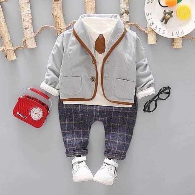 SETELAN BAJU +CELANA + JAS ANAK BAYI COWOK / JAS ANAK /JAS BAYI DFDF315252