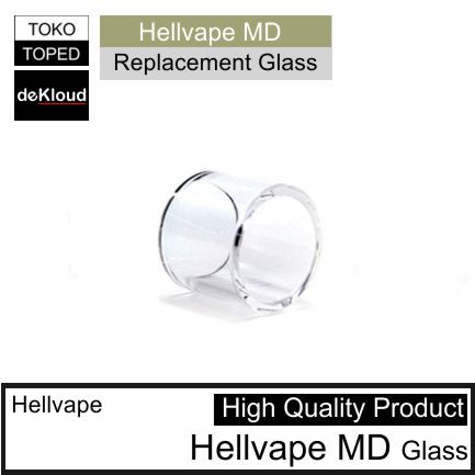 HELLVAPE MD Replacement Glass | 24mm kaca tabung pyrex tank