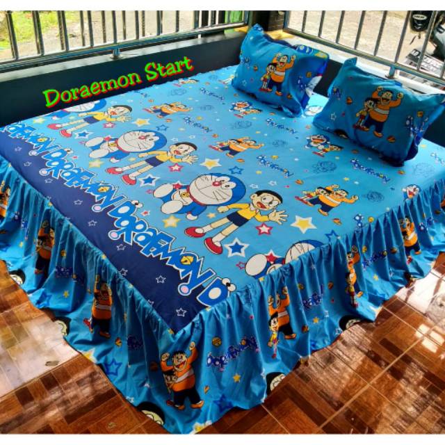 Sprei rumbai homemade doraemon star rumbai kudapony