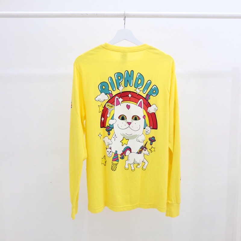 Kaos Longsleeve RipNDip Nermland LS Tee Original