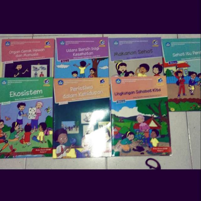 Buku pelajaran tematik SD kelas 5