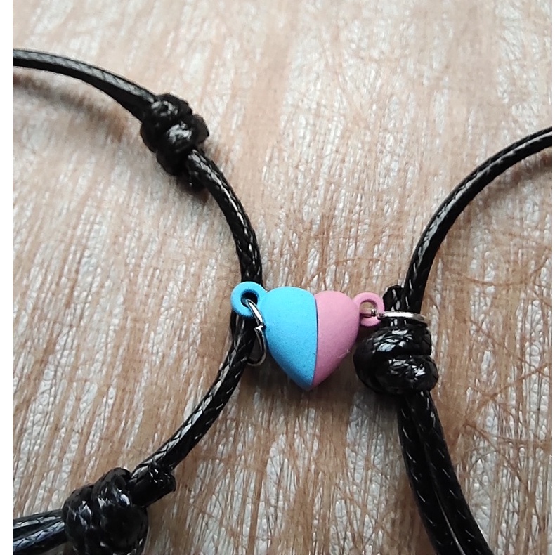 Gelang Couple Magnet Love Warna warni