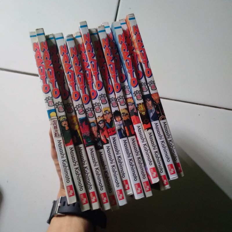 Komik Naruto Full Set 60-72