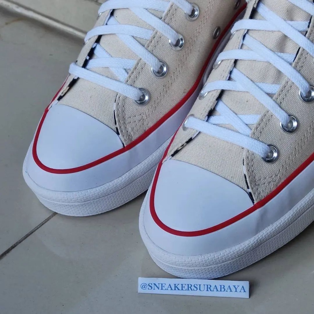 Converse CPX 70 Hi Beige Red