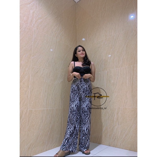 Kulot Highwaist Zebra
