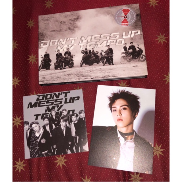 EXO Don’t Mess Up My Tempo DMUMT Andante ver No PC & Postcard Xiumin