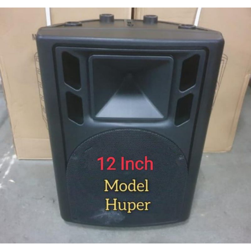 Box Speaker 12 Inch Model Huper Fiber Plastik Box Kosong 12 Inch