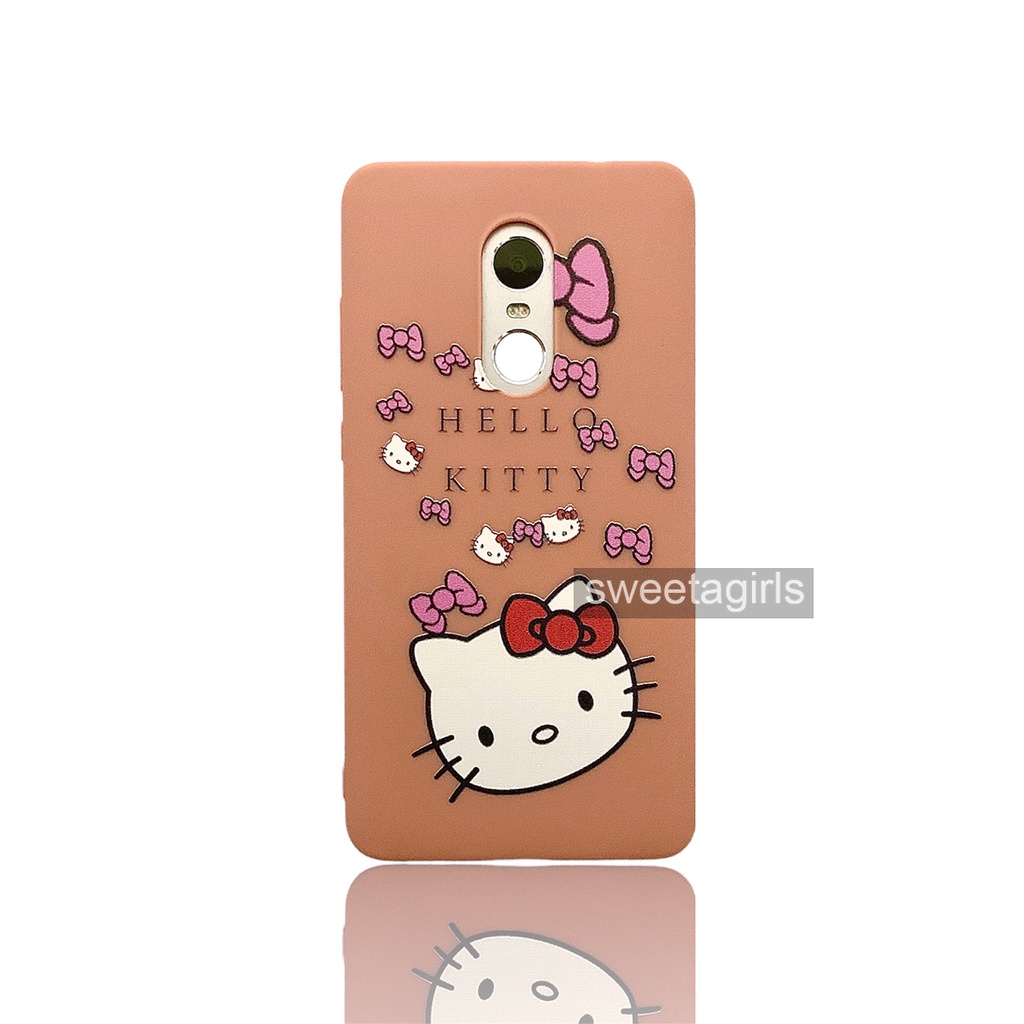 Casing Silikon Lucu untuk Xiaomi Redmi Note 4X - Model Pro Cam - Casing peach Case Gemoy - Bisa Bayar ditempat - sweetacase.id - Case Cubit Lucu - Karakter -  Softcase - Case Gemoy - Kesing - Aesthetic - Boneka 3D