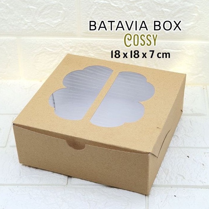 Box nasi serbaguna 18x18x7 motif Cosy