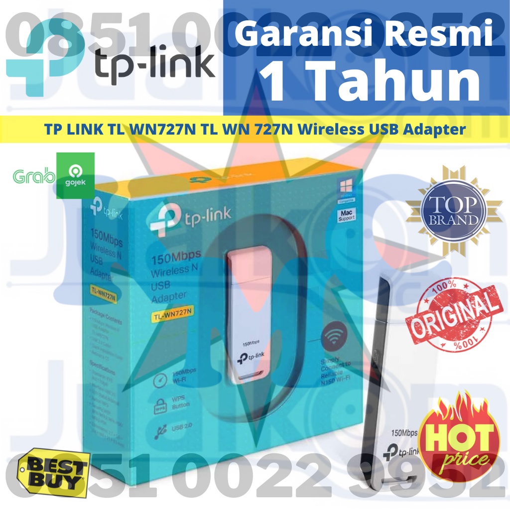 TP LINK TL WN727N TL WN 727N Wireless USB Adapter