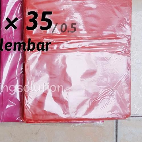 

♥ Plastik packing plastik olshop plastik plong HB POND OVAL PLONG 25x35 - Fuchsia ✈