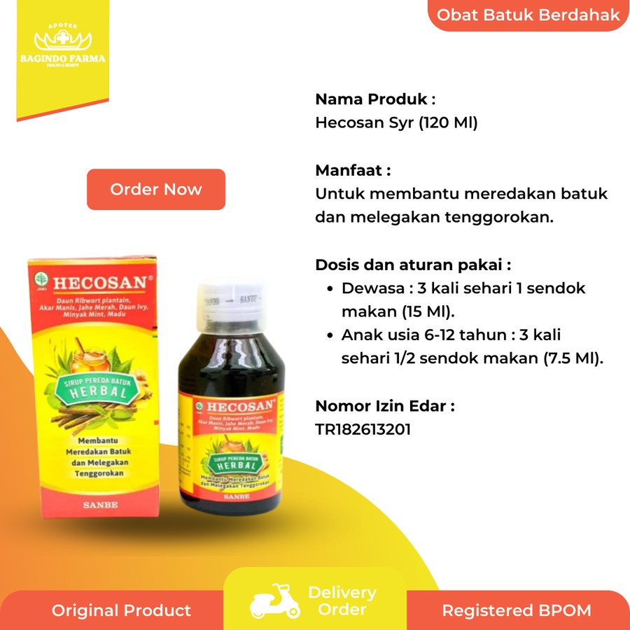 Hecosan Syr (120 Ml)