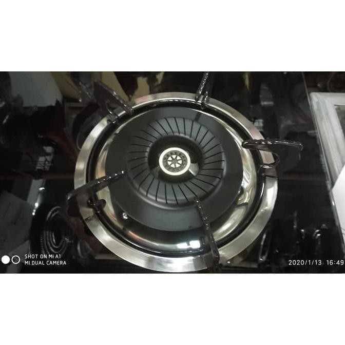 Kompor Gas Tanam Kaca 2 Tungku Suggo Sg-208 Clarke.Quay