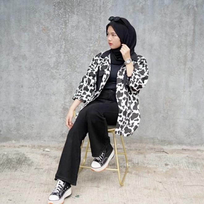 Bon Shirt Oversize | Kemeja Wanita Terbaru