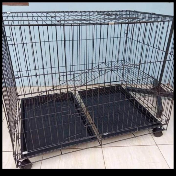 Kandang Kucing Jumbo Ukuran 90X60X70 Cm 1 Tingkat