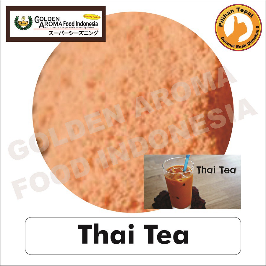 

Bubuk Minuman / Bumbu Tabur Serbaguna Enak Murah Halal Rasa Thai Tea 250 gr