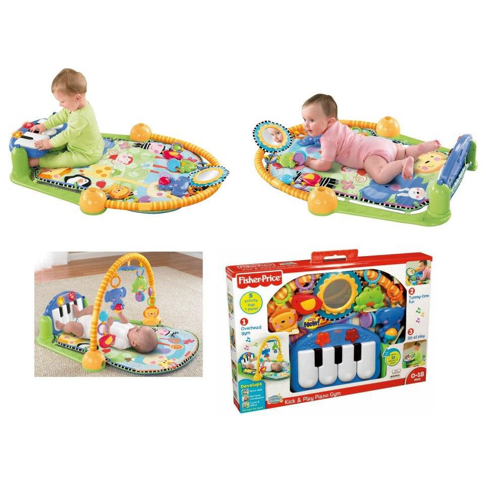 fisher price kick n play gym