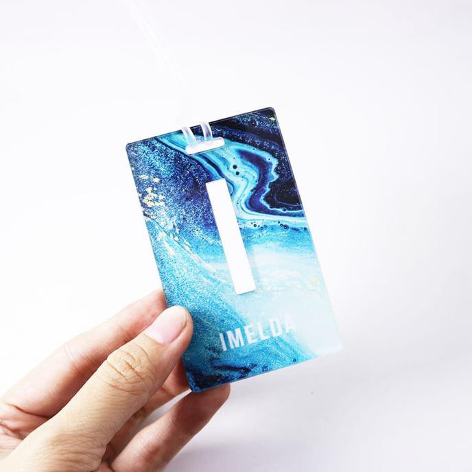 

Bag Tag Custom | Marble | BMR 01 - 08 BERMUTU