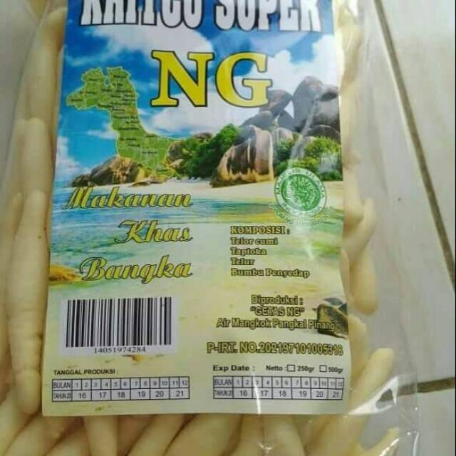 

Murahhhhh.....Telor cumi / kricu super lebih lembut....