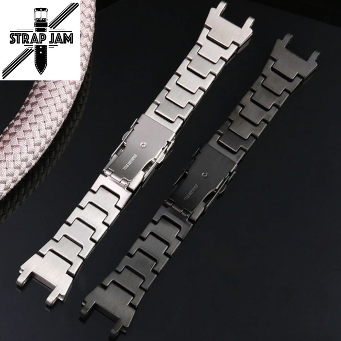 Strap Casio G Shock MTG B1000 Series - Tali Jam Stainless Steel Metal